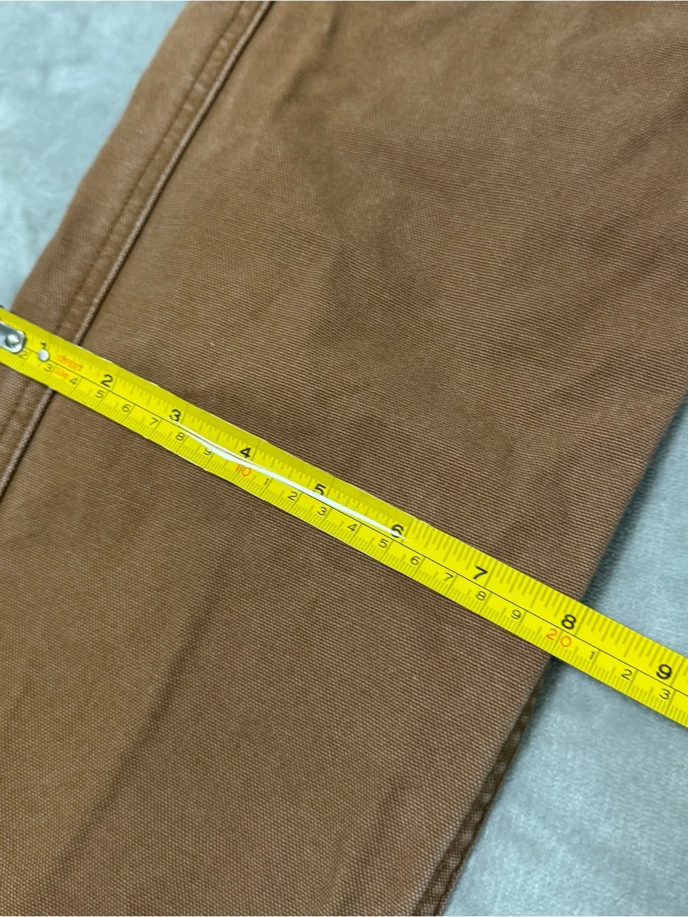 Levi's Premium Utility Chore Pants Loose Tapered Toffee Brown Men's 28 ACTUAL 30